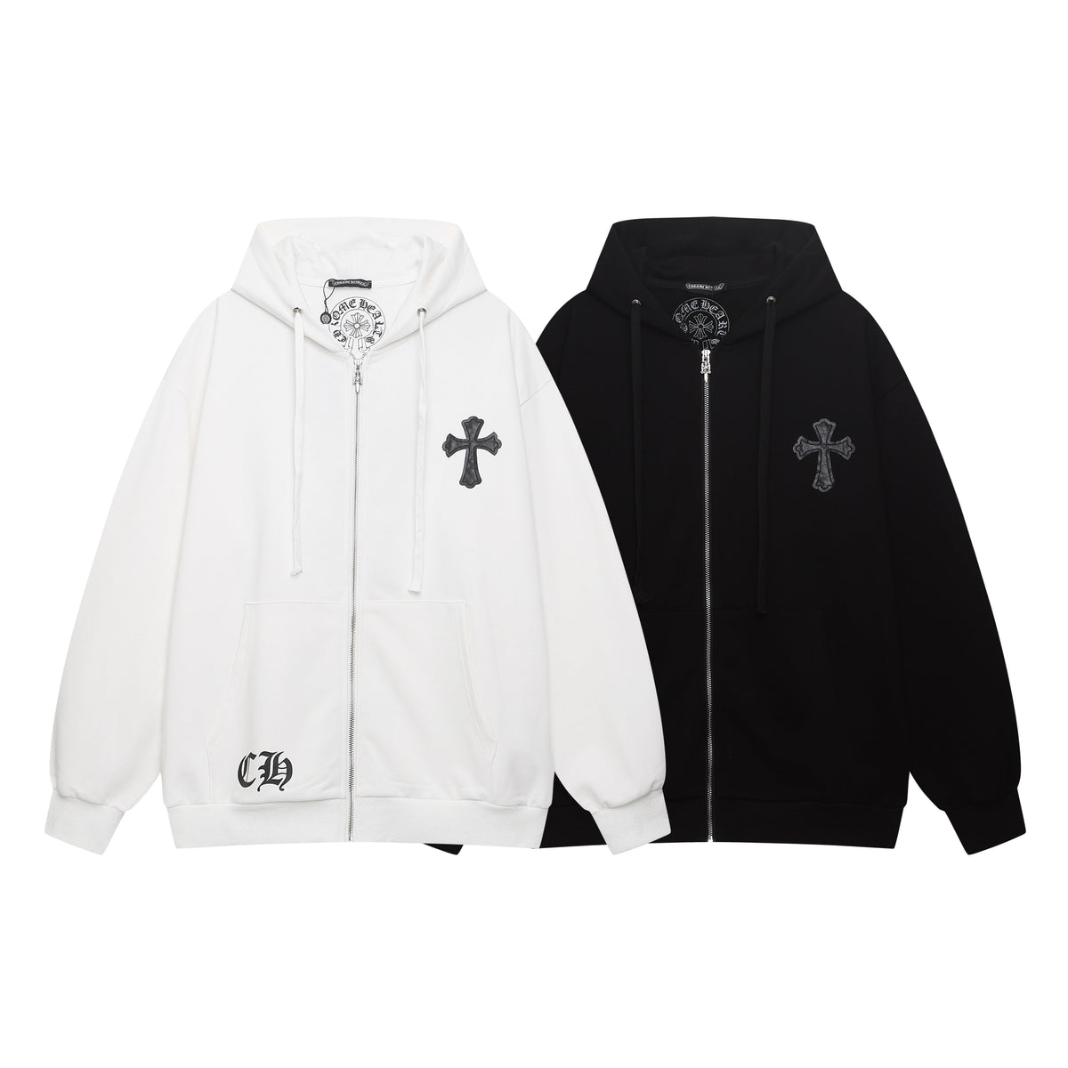 Chrome Hearts New Zip Up Hoodie 9025