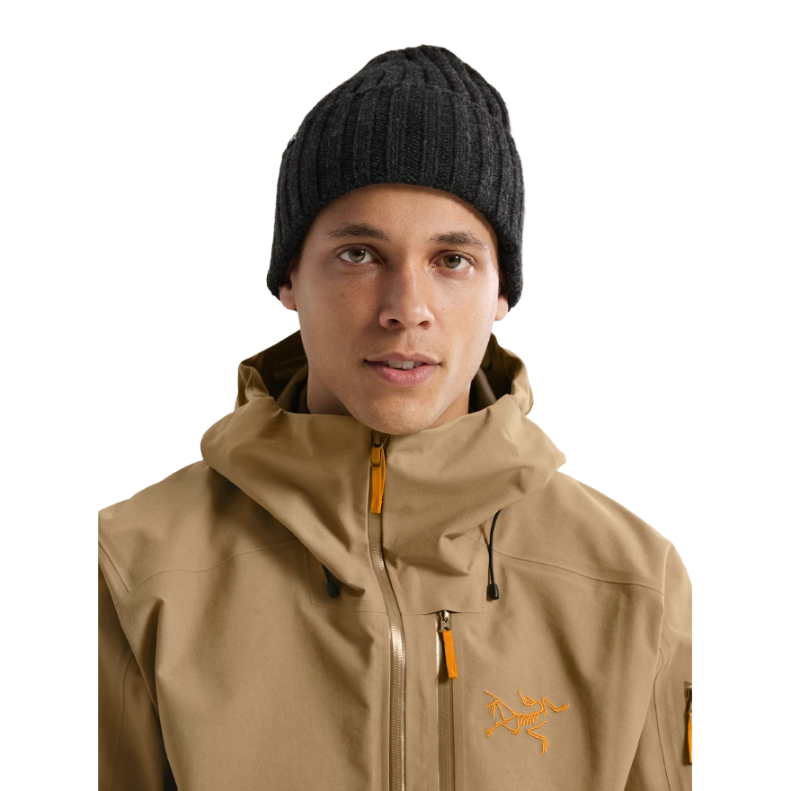 Arc'teryx Chunky Ribbed Toque in Black Heather