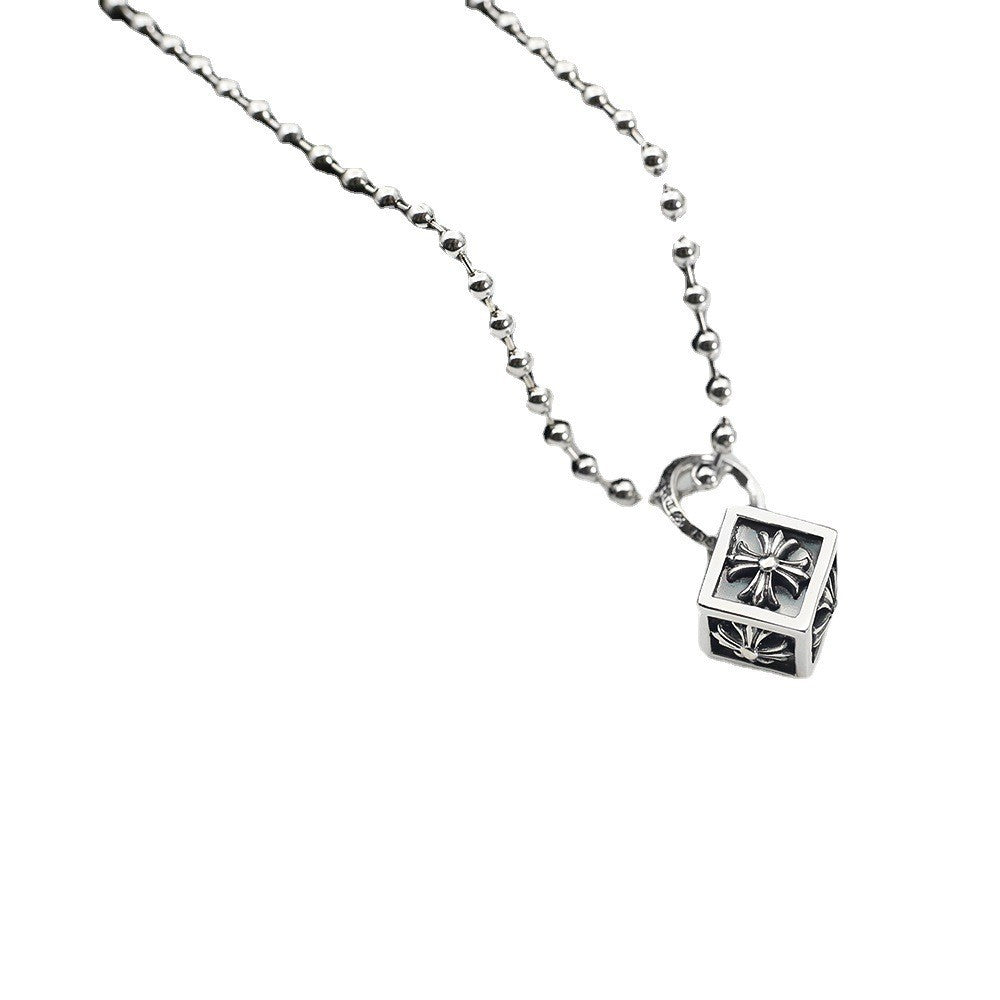 Chrome Hearts hip-hop punk dice pendant