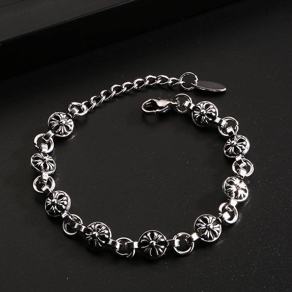 Chrome Hearts adjustable cross versatile bracelet