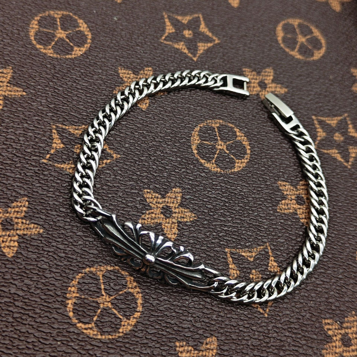Chrome Hearts 925 Sterling silver retro bracelet